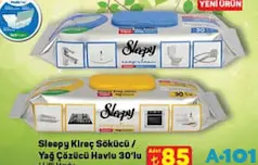 SLEEPY KİREÇ SÖKÜCÜ / YAĞ ÇÖZÜCÜ HAVLU 30'LU
